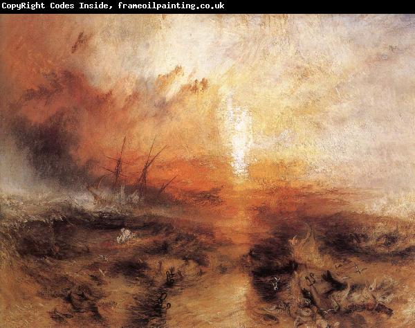 J.M.W. Turner Slavers throwing overboard the Dead and Dying